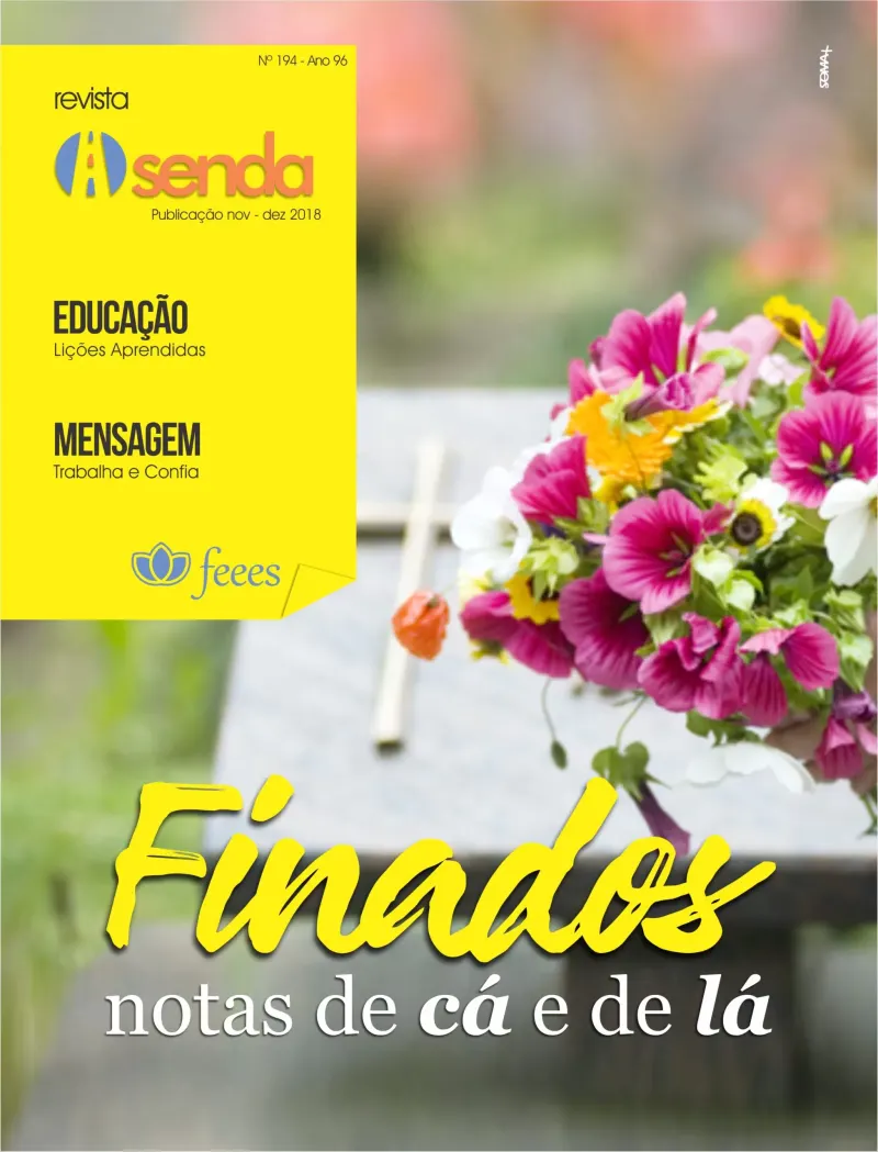 Capa da A Senda – Novembro/Dezembro 2018