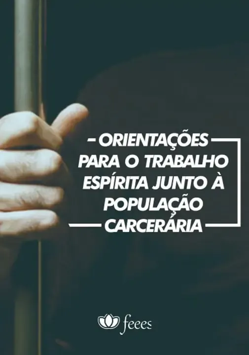 Capa: Orientações para o trabalho junto à população carcerária