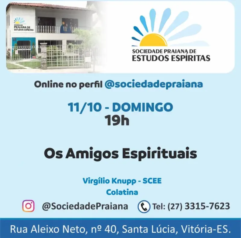 Cartaz: Os amigos espirituais