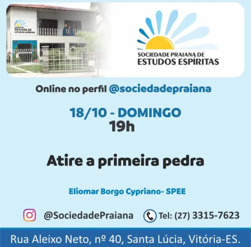 Cartaz: Atire a primeira pedra