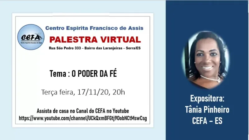 Cartaz: O poder da fé
