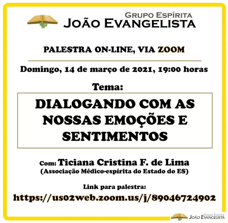 Cartaz: Dialogando com as nossas emoções e sentimentos