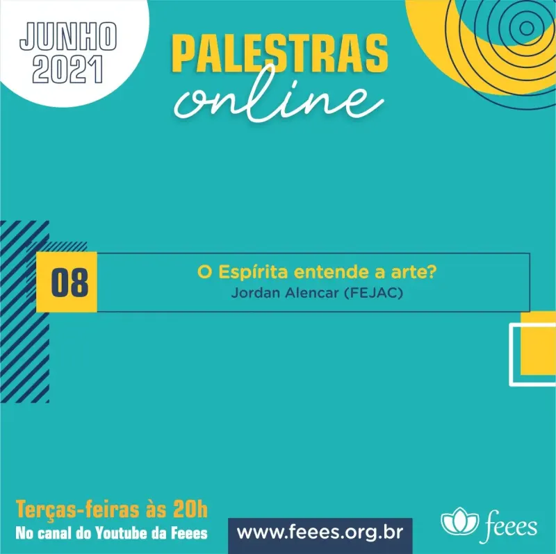 Cartaz: O Espírita entende a arte?