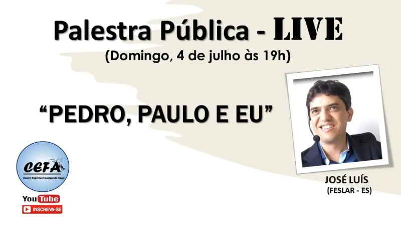 Cartaz: Pedro, Paulo e eu
