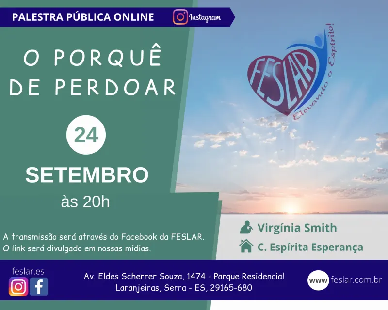 Cartaz: O por que de perdoar
