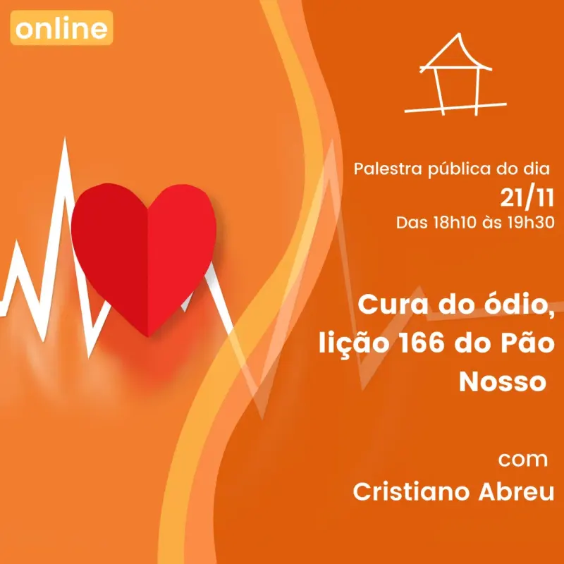 Cartaz: Cura do ódio