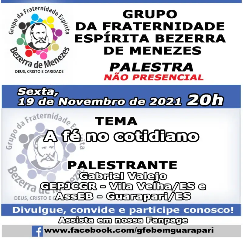 Cartaz: A fé no cotidiano
