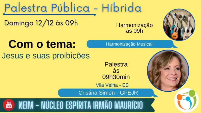 Cartaz: Jesus e suas proibições