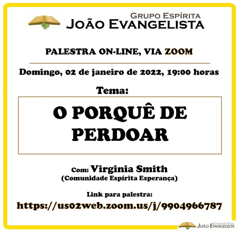 Cartaz: O por que de perdoar