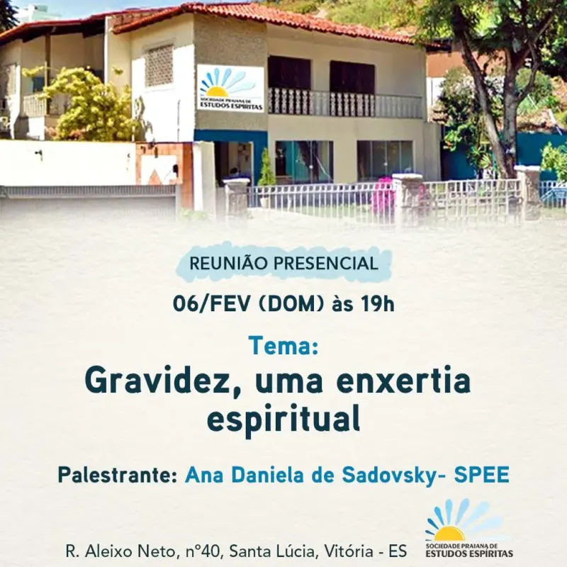 Cartaz: Gravidez, uma enxertia espiritual
