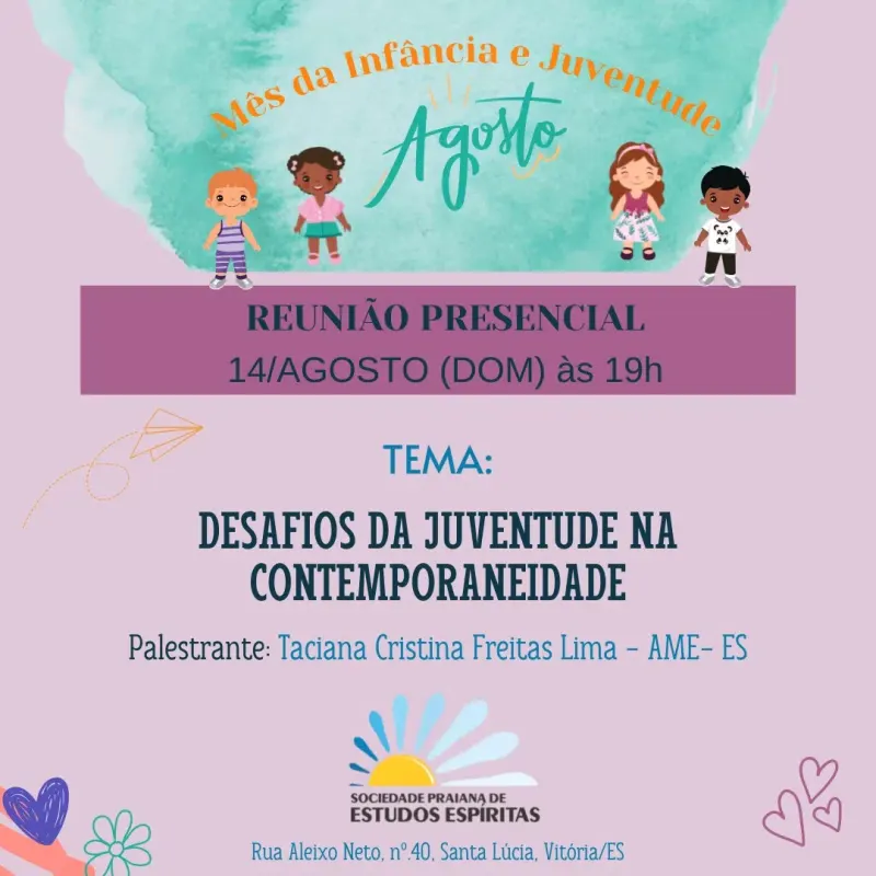 Cartaz: Desafios da juventude na contemporaneidade