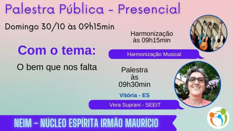 Cartaz: O bem que nos falta