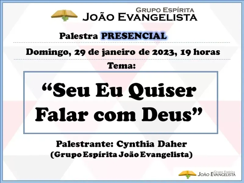Cartaz: Se eu quiser falar com Deus