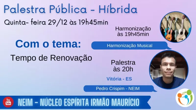 Cartaz: Tempo de renovação