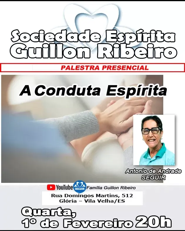 Cartaz: A conduta espírita