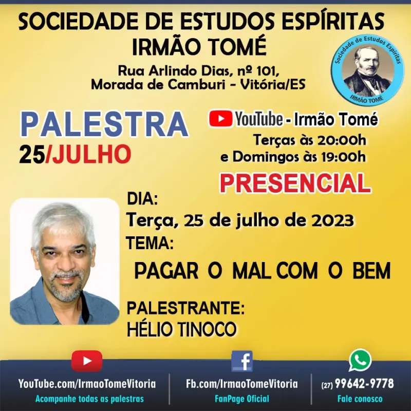 Cartaz: Pagar o mal com o bem