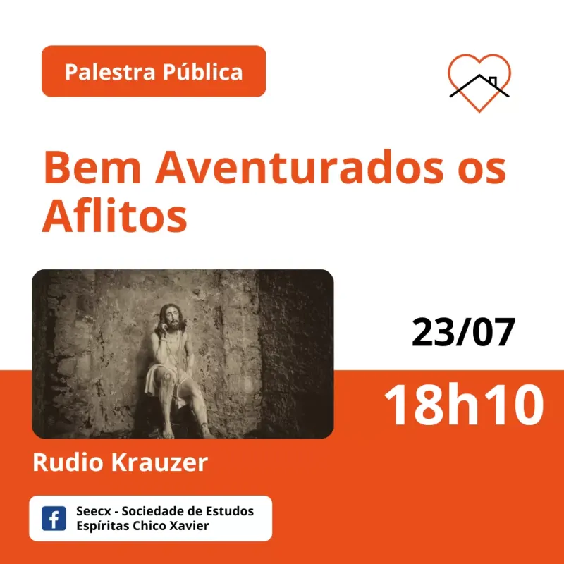 Cartaz: Bem-aventurados os aflitos