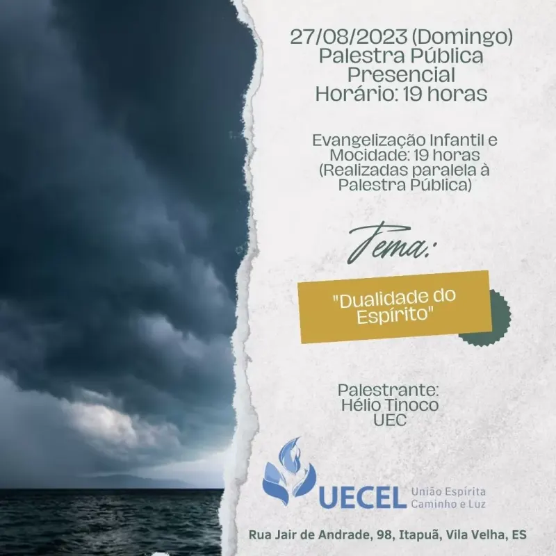 Cartaz: Dualidade do espírito