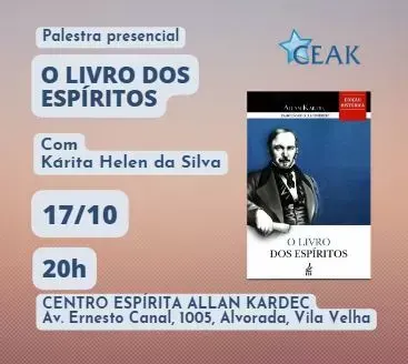 Cartaz: O Livro dos Espíritos