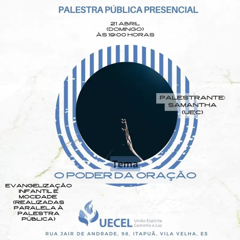 Cartaz: O poder da oração