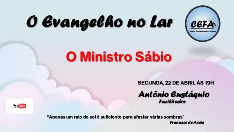 Cartaz: O ministro sábio