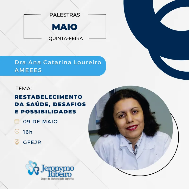 Cartaz: Restabelecimento da saúde: desafios e possibilidades