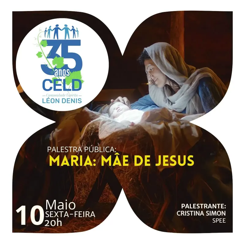 Cartaz: Maria, mãe de Jesus