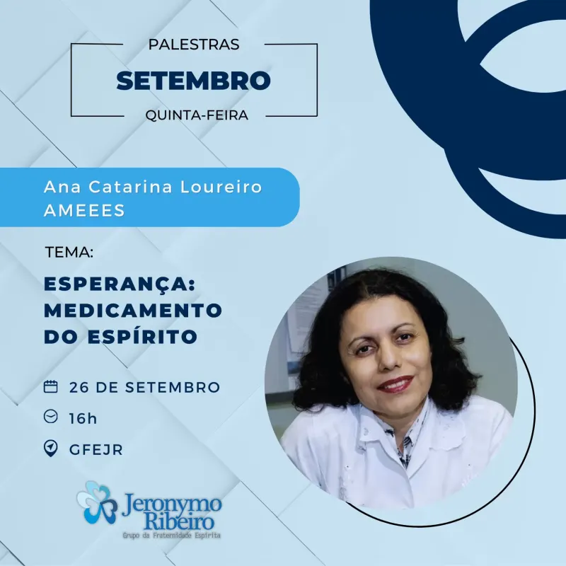 Cartaz: Esperança: medicamento do espírito