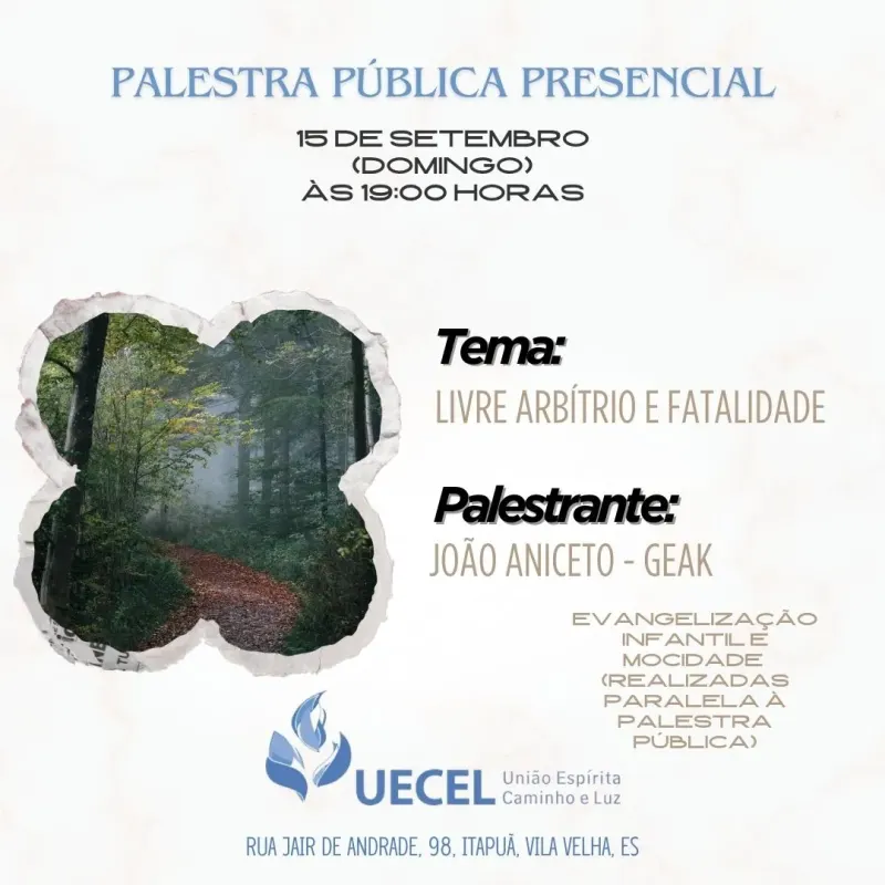 Cartaz: Livre arbitrio e fatalidade