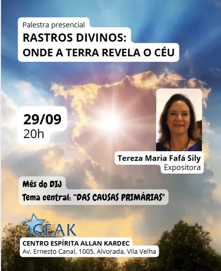 Cartaz: Rastros divinos: onde a terra revela o céu