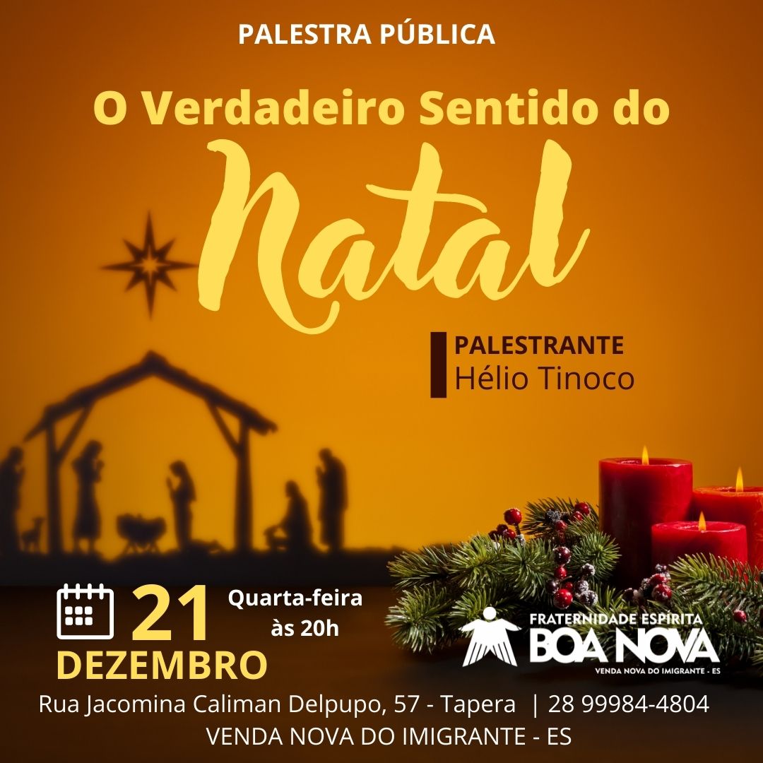 O verdadeiro sentido do Natal – FEEES O verdadeiro sentido do Natal – FEEES